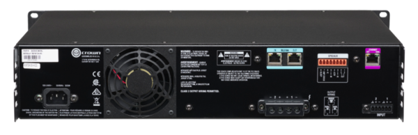 CDI2X300BL 2CH POWER AMPLIFIER 300 WATTS PER CHANNEL @ 4 OHM, 8OHM, 70 VOLTS, 100 VOLTS  + BLU LINK INPUT